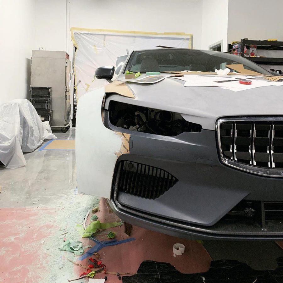 Детали создания Polestar 1 by Khyzyl Saleem 2019 года  (фото 5 из 6)